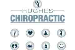Hughes Chiropractic Logo and Icons