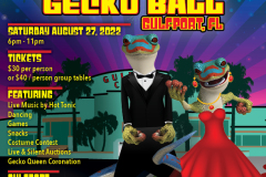 Gecko Ball Poster